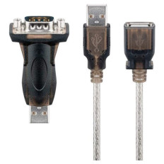 GOOBAY USB-A 2.0 na RS-232 (9-pin) 1,5m kabel