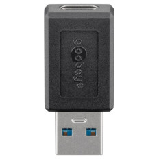 GOOBAY USB-A 3.0 na USB-C črn adapter