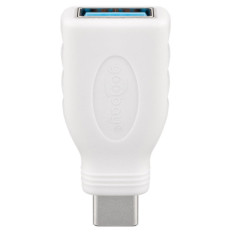 GOOBAY USB-C na USB-A 3.0 OTG Superspeed beli adapter