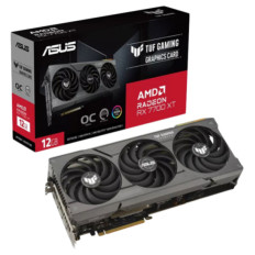 Grafična kartica AMD RX 7700XT Asus TUF Gaming OC - 12GB GDDR6  | 1xHDMI 1xHDMI 2.1 3xDisplayport 2.1 (90YV0JK0-M0NA00)