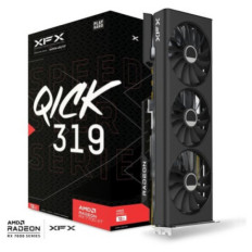 Grafična kartica AMD RX 7700XT XFX Speedster QICK 319 - 12GB GDDR6  | 3xDisplayport 2.1 1xHDMI 2.1 (RX-77TQICKB9)