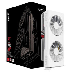 Grafična kartica AMD RX9060 XT XFX Swift OC Edition Bela - 8GB GDDR6  | 1xHDMI 1xHDMI 2.1 2xDisplayport 2.1 (RX-96TSW8GWQ)