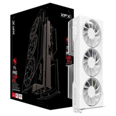 Grafična kartica AMD RX9060 XT XFX Swift OC Edition Bela - 16GB GDDR6  | 1xHDMI 2.1 2xDisplayport 2.1 (RX-96TS316W7)