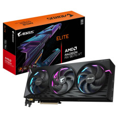 Grafična kartica AMD RX9070 XT GigaByte AORUS Elite - 16GB GDDR6  | 2xDisplayport 1.4a 2xHDMI 2.1 (GV-R9070XTAORUS E-16GD)