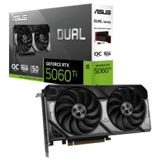 Grafična kartica ASUS Dual GeForce RTX 5060 Ti OC, 16GB GDDR7, PCI-E 5.0 DUAL-RTX5060TI-O16G