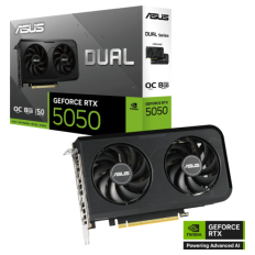 Grafična kartica ASUS Dual GeForce RTX 5050 OC, 8GB GDDR6, PCI-E 5.0 DUAL-RTX5050-O8G