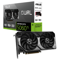 Grafična kartica ASUS Dual GeForce RTX 5060 Ti OC, 8GB GDDR7, PCI-E 5.0 DUAL-RTX5060TI-O8G