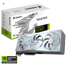 Grafična kartica GIGABYTE AORUS GeForce RTX 5080 MASTER ICE 16G, 16GB GDDR7, PCI-E 5.0