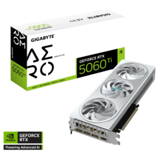 Grafična kartica GIGABYTE GeForce RTX 5060 Ti AERO OC 8G, 8GB GDDR7, PCI-E 5.0