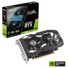 Grafična kartica nVidia RTX3050 Asus OC Edition Dual - 6GB GDDR6 (90YV0K60-M0NA00)