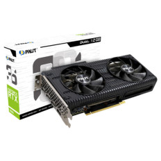 Grafična kartica nVidia RTX3060 Palit DUAL - 12GB GDDR6  | 1xHDMI 2.1a 3xDisplayport 1.4a (NE63060019K9-190AD)