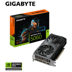 Grafična kartica nVidia RTX5060 GigaByte Windforce Max OC - 8GB GDDR7 (GV-N5060WF2MAX OC-8GD)