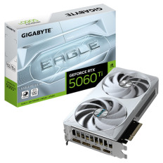 Grafična kartica nVidia RTX5060Ti GigaByte Eagle OC Ice Bela - 8GB GDDR7 (GV-N506TEAGLEOC ICE-8GD)