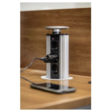 GTV potopna vtičnica 3x 230V, Ø100mm