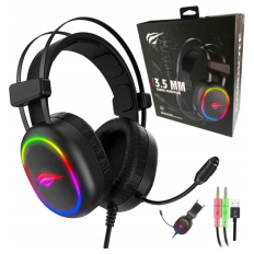 HAVIT Gamenote RGB LED slušalke z mikrofonom HV-H2016d