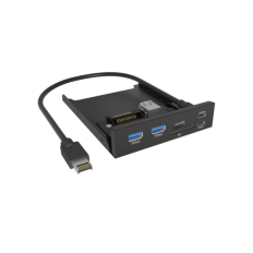 IcyBox IB-HUB1419-i3 6-v-1 USB ohišje HUB za 3,5" režo v računalniku  