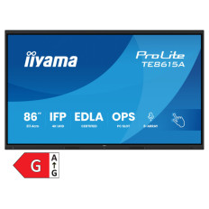 IIYAMA ProLite TE8615A-B1AG 217,4cm (85,6") UHD IPS DP/HDMI/USB-C na dotik informacijski / interaktivni monitor