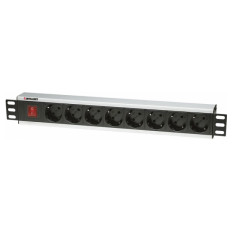 INTELLINET 19" Rackmount 1.5U 3m 8 vtičnic za omrežne omare razdelilec