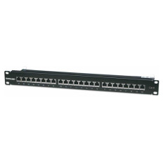 INTELLINET  1U 24-port FTP Cat6 črn patch panel