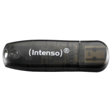  Intenso 16GB Rainbow Line USB 2.0 spominski ključek - Črn