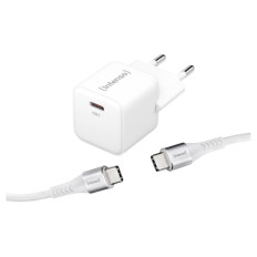 Intenso 30W GaN napajalnik s priključkom USB-C W30C + USB-C kabel 60W 1.5M