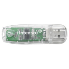 Intenso 32GB Rainbow Line USB 2.0 spominski ključek - Prozoren