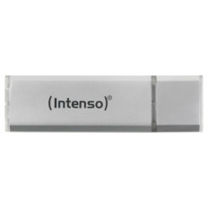 Intenso 64GB Alu Line USB 2.0 spominski ključek - Srebrn