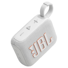 JBL GO 4 Bluetooth prenosni zvočnik, bel