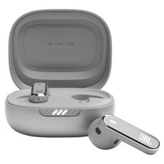 JBL Live Flex BT5.3 In-ear slušalke z mikrofonom, srebrna