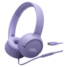 JBL Tune 520 USB-C žične slušalke, vijolične