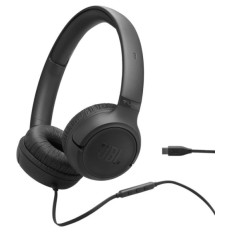 JBL Tune 530C USB-C žične naglavne slušalke, črne