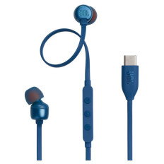 JBL USB-C žične slušalke Tune 310C, modre