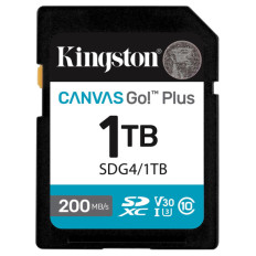 KINGSTON Canvas Go! Plus SD 1TB Class 10 UHS-I U3 V30 SDG4/1TB spominska kartica