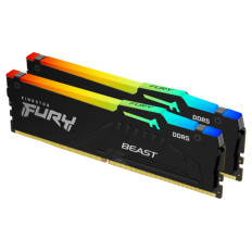KINGSTON Fury Beast RGB 32GB (2x16GB) 6000MT/s DDR5 CL30 KF560C30BBEAK2-32 ram pomnilnik