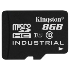 KINGSTON Industrial microSD 8GB UHS-I Speed Class10 adapter SDCIT2/8GB spominska kartica