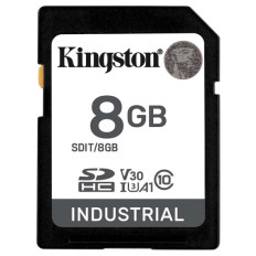 KINGSTON Industrial SD 8GB Class10 UHS-I U3 SDIT/8GB spominska kartica