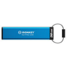 KINGSTON IronKey Keypad 200 32GB USB3.2 Gen1 Type-A FIPS 140 & XTS-AES IKKP200/32GB USB ključ