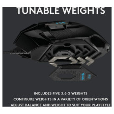 Logitech Gaming miška G502 Hero LED