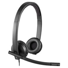 LOGITECH H570E stereo črne z mikrofonom slušalke