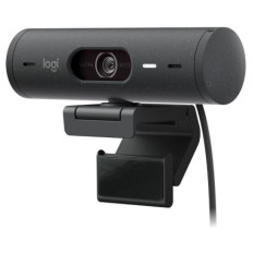 Logitech kamera Brio 500, grafitna, USB