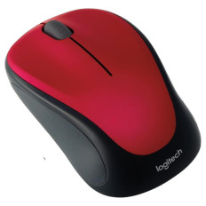 Logitech M235 Wireless mini miška, rdeča