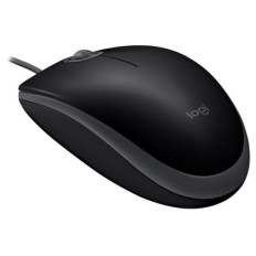 Logitech miška B110 Silent, črna 