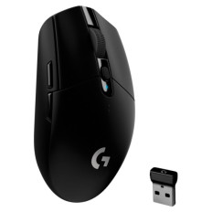 Logitech miška G305 LIGHTSPEED Brezžična Gaming, črna