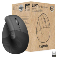 Logitech Miška Lift for Business, grafitna OEM