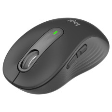 Logitech miška Signature M650, velikost L, Bluetooth, grafitna