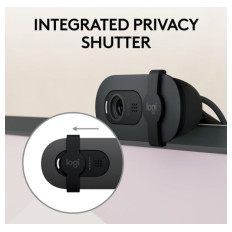 Logitech USB spletna kamera Brio 100, grafitna