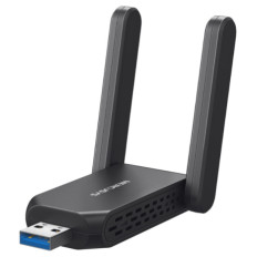 MERCUSYS MA72XH AX1800 Wi-Fi USB Dual Band z visoko ojačitvijo brezžični mrežni adapter