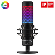 Mikrofon HP HyperX QuadCast S, Elektretni kondenzatorski, za PC, PS4, PS5 ali Mac