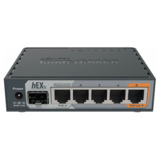 MIKROTIK hEX S RB760iGS 5-port SFP/PoE Gigabit usmerjevalnik-router