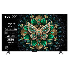 TCL 4K QD-Mini LED TV 55C61K, Google TV, 144Hz, Onkyo zvok z Dolby Atmos